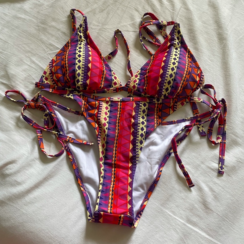 Cupshe boho bikini. NWOT - never worn. Size XL
